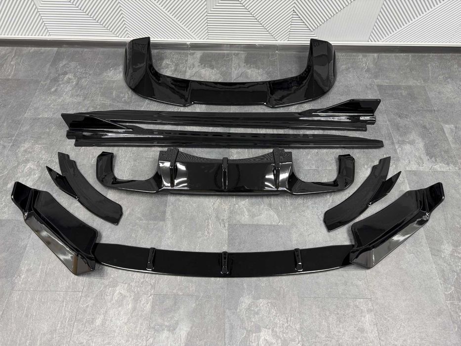 обвес на bmw x5m f85 f15 Аеро кит Тюнинг бмв х5м Губа диффузор лезвия