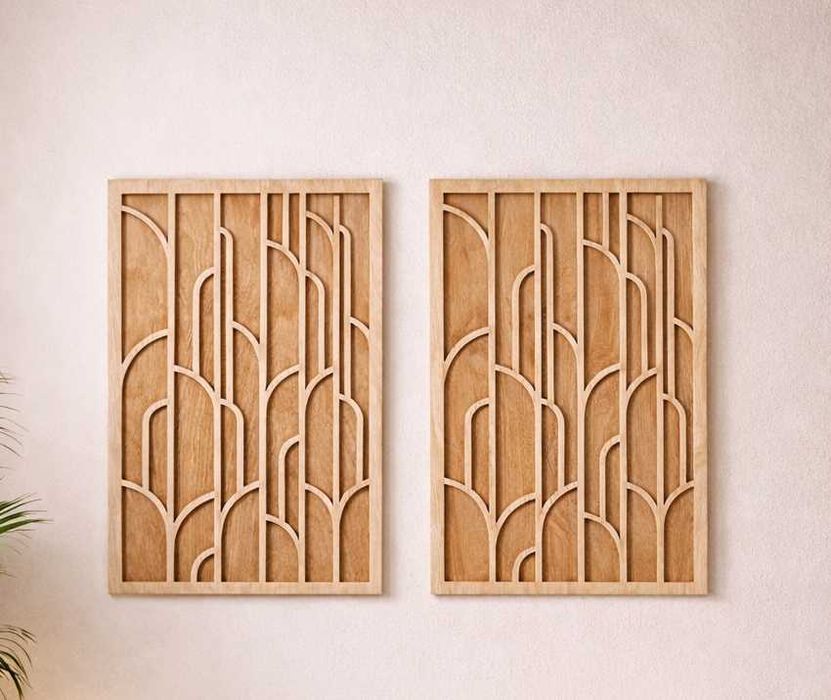 Drewniane Panele Ścienne - 50x70 cm - wybór kolorów