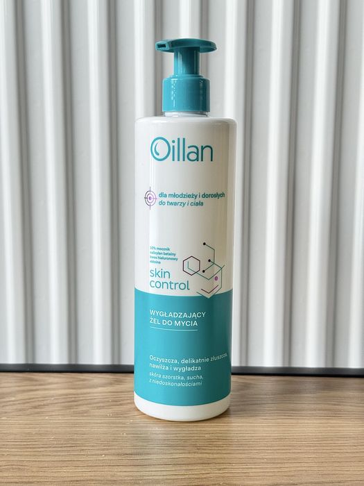 Oillan Skin control wygładzający żel do mycia 400ml