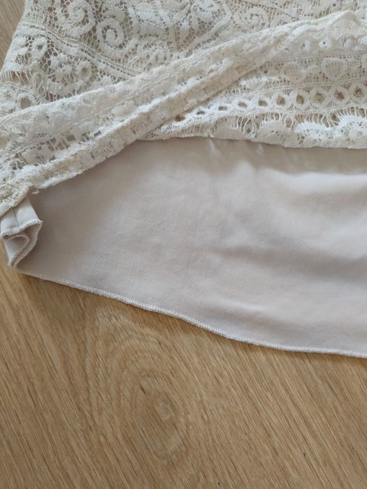Bluzka 48 koronkowa hiszpanka ażurowa 46