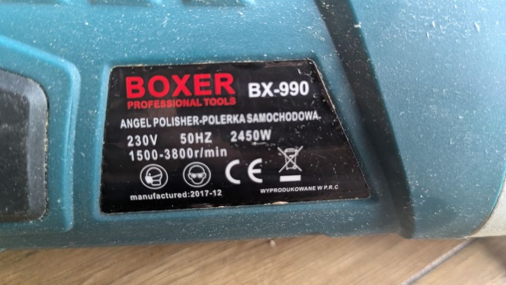 Szlifierka Polerka samochodowa BOXER BX-990 2450 wat