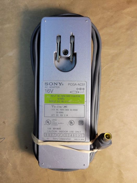 Блок питания  Sony VAIO PCGA-AC51 33W 16V 2.1A 6.5*4.4 для ноутбука