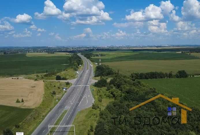 Фасадна до траси ділянка. 1.6 га. Велика Омеляна - Грушвиця