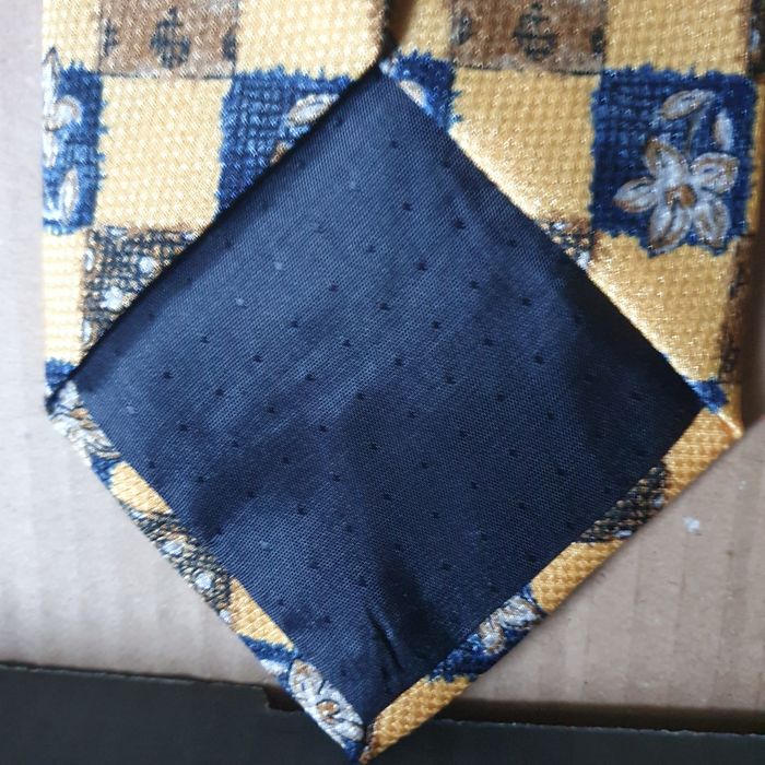 Krawat męski w kwiaty (k-5)OK