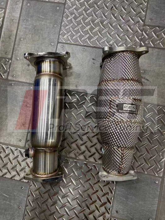 Вихлоп Вихлопна Система Насадки Downpipe Audi Q5 8R Тюнінг VAG Ауді
