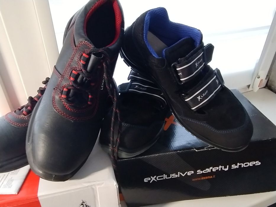 Робочі кросівки Lemaitre сандалі Exena Arizona комбез+куртк Coverguard