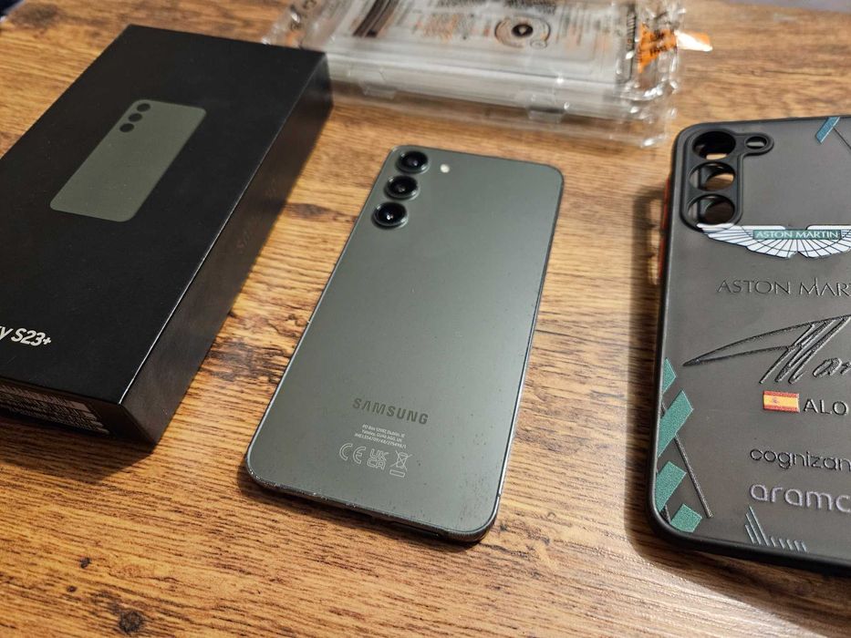Samsung S23 + plus 3 case, kartonik, 2x szkło ochronne 256 GB