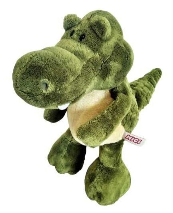 Maskotka, zabawka pluszowa, przytulanka leżący Krokodyl Nici 38 cm