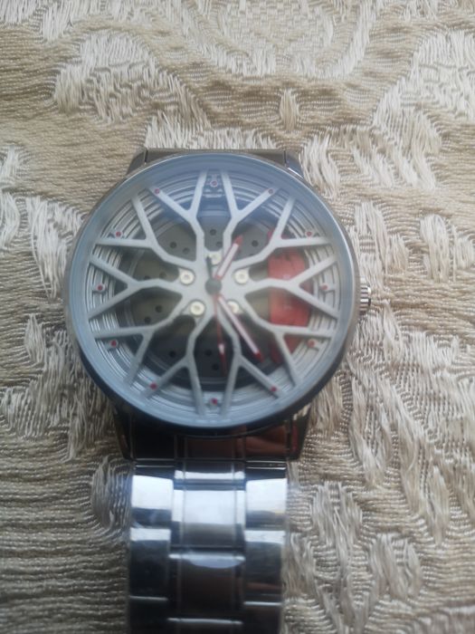 Moda męska, zegarek Felga BMW