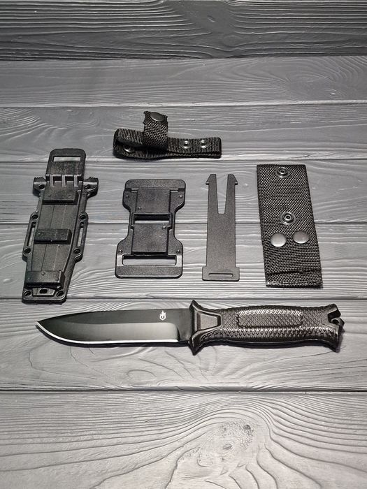 Тактический Нож Gerber STRONGARM Fixe/чёрный/с гравировкой.: 470 грн ...