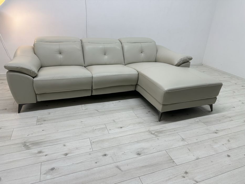 Шкіряний електро реклайнер з Європи