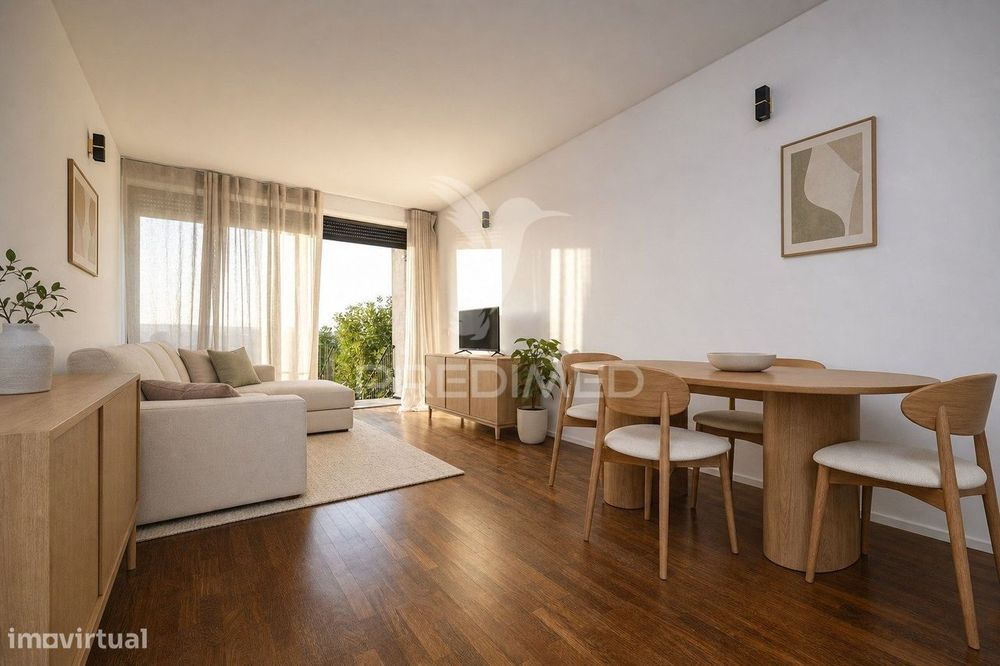 Andar moradia duplex - com vista para o Rio Cavado