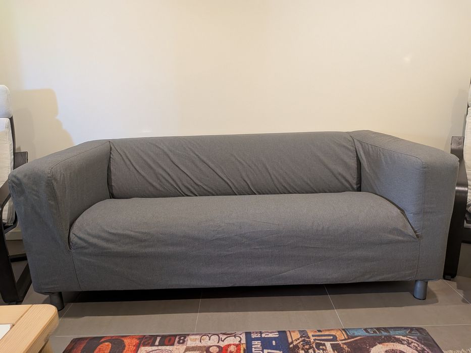 Capa cinzenta para sofá KLIPPAN  IKEA