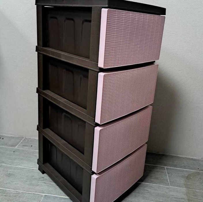 Комод пластиковий шухляди тумба полиця органайзер ящики шафа стелаж