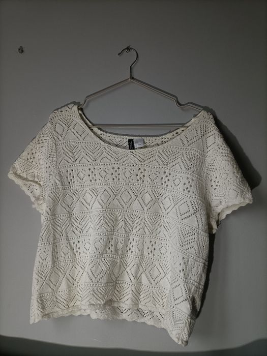 Bluzka damska dzianinowa (rozmiar M) H&M