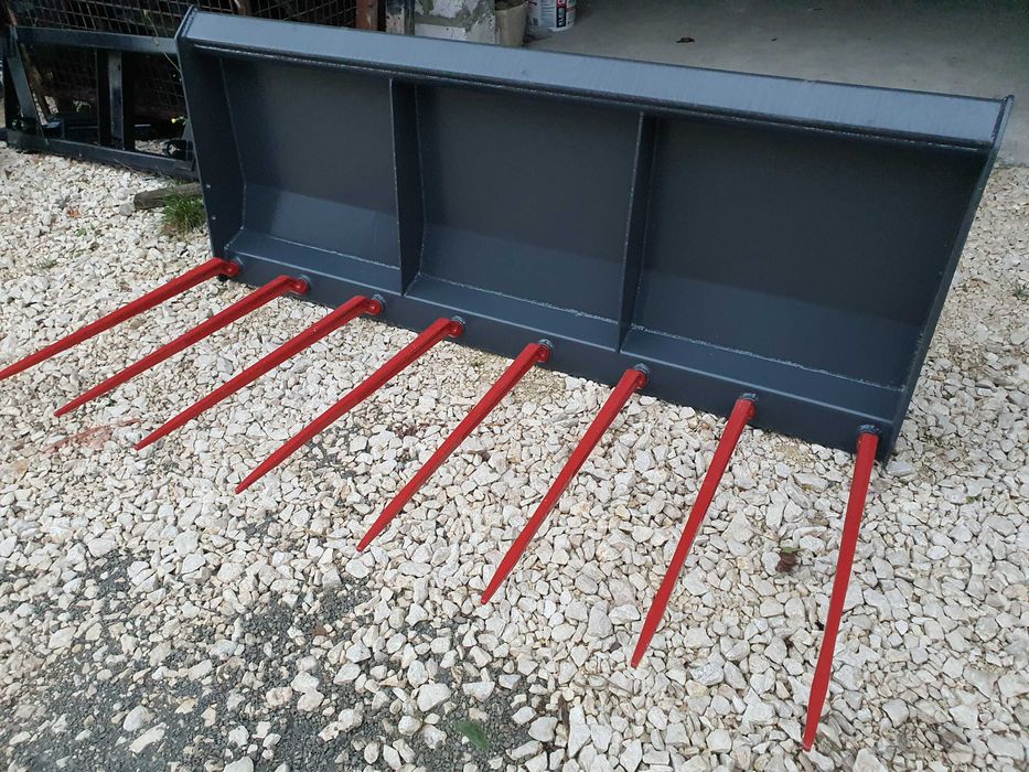 Widły do obornika, gnoju, do tur SOLIDNE nowe Euroramka Transport