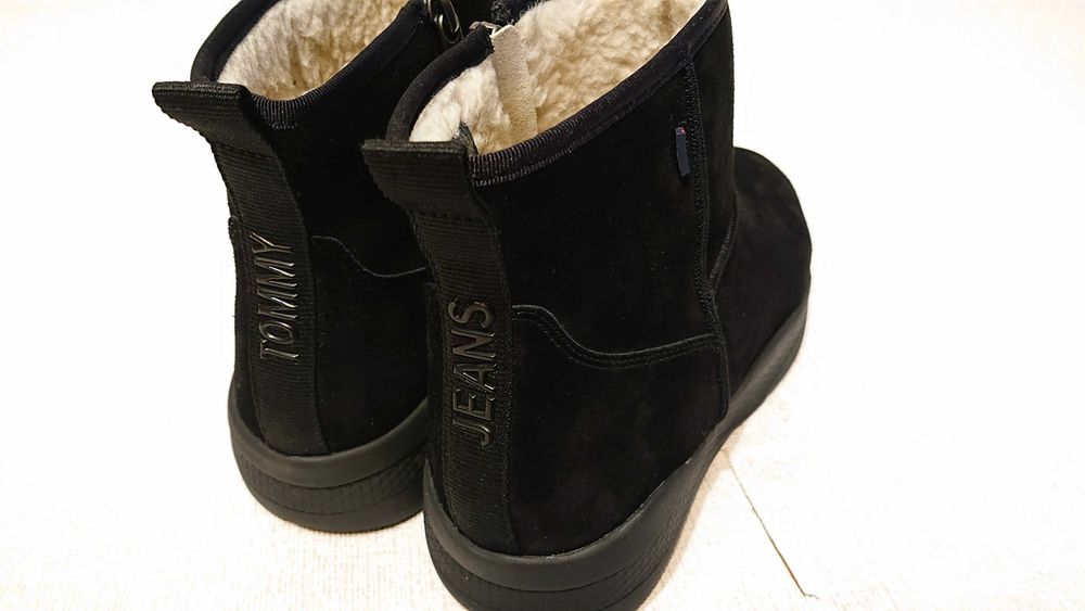 Женские зимние ботинки Tommy Hilfiger Томми Хилфигер 40 41 угги мех