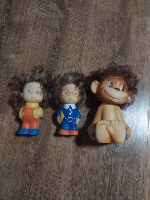 Резинові іграшки,іграшки Незнайка