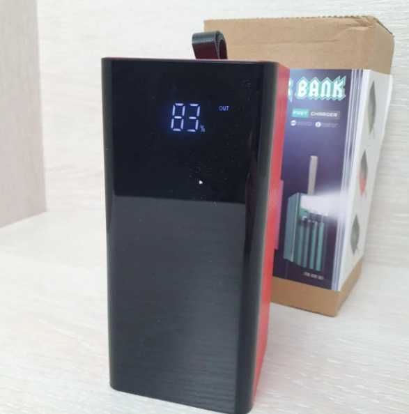 Power bank на 50000 mah LIDER Fast Charge, повербанк з ліхтариком