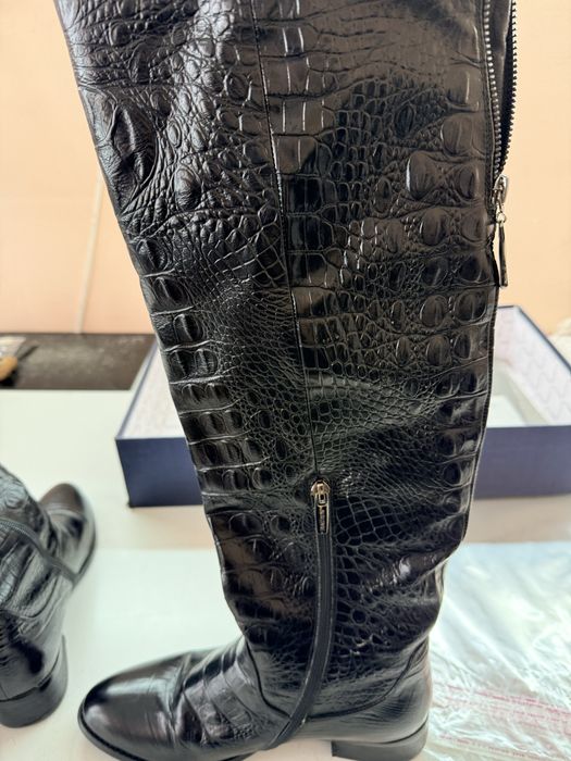 Сапоги кожанные осень/весна