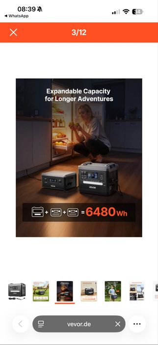 VevorQ2400Pro зарядна станція