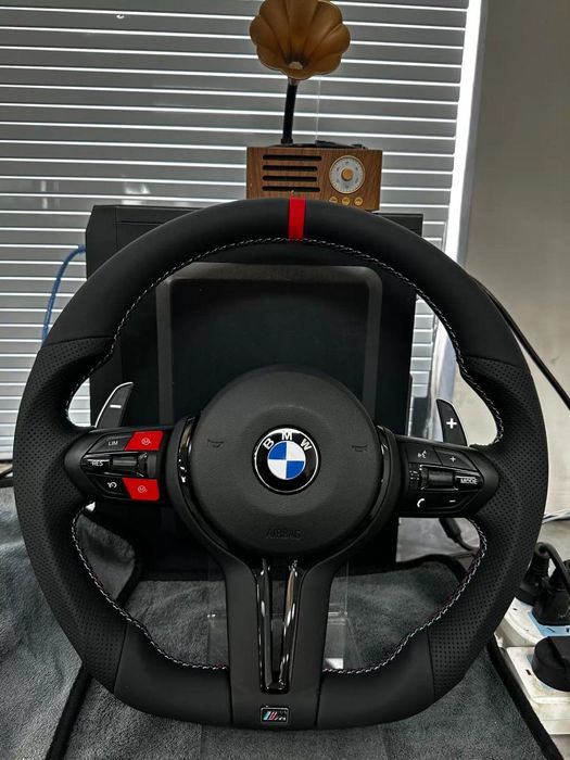 Volante BMW M Sport - Compatível com Chassis F, com AirBag, Certificado.