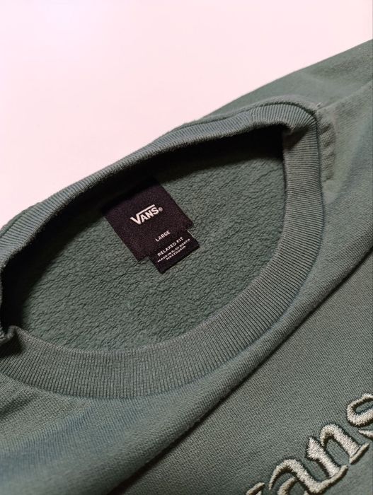 зелений світшот Vans