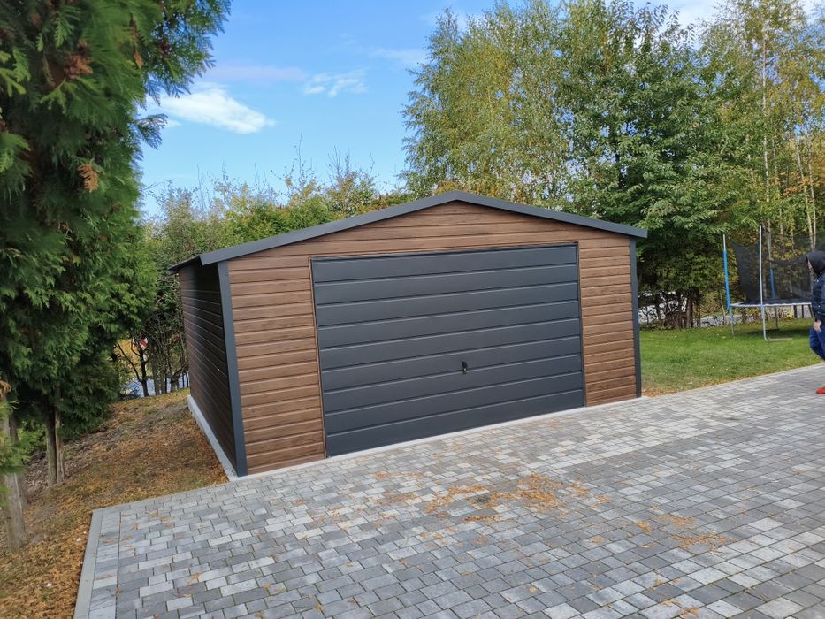 Garaże blaszane,schowki ogrodowe  -dostawa i montaż GRATIS