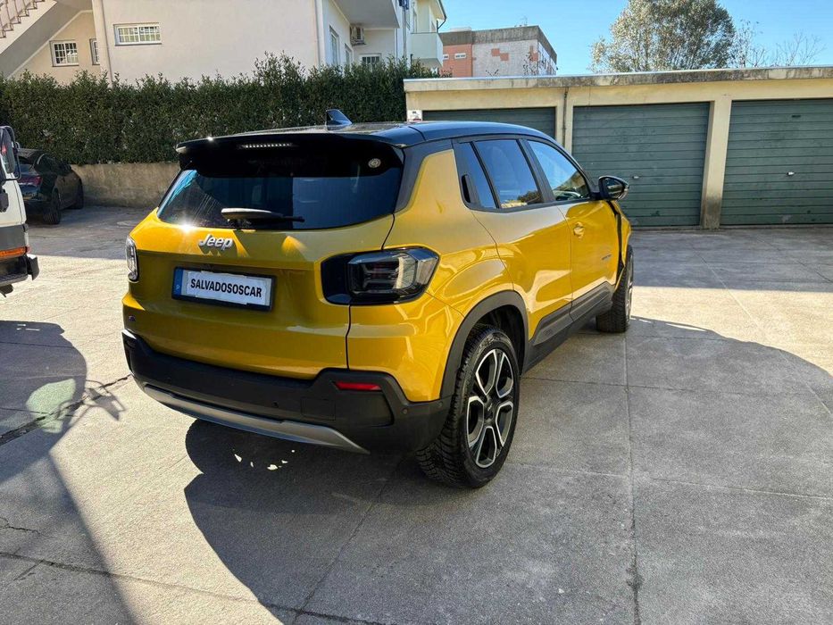 JEEP AVENGER 100% elétrico