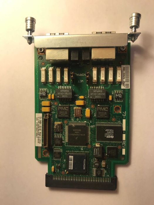 Модуль Cisco VWIC2-2FMT-T1/E1