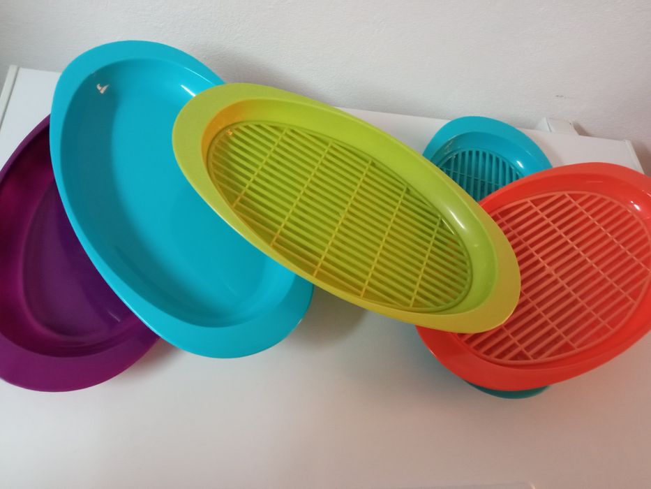 Platters with and without drain racks - various sizes64739415600258125