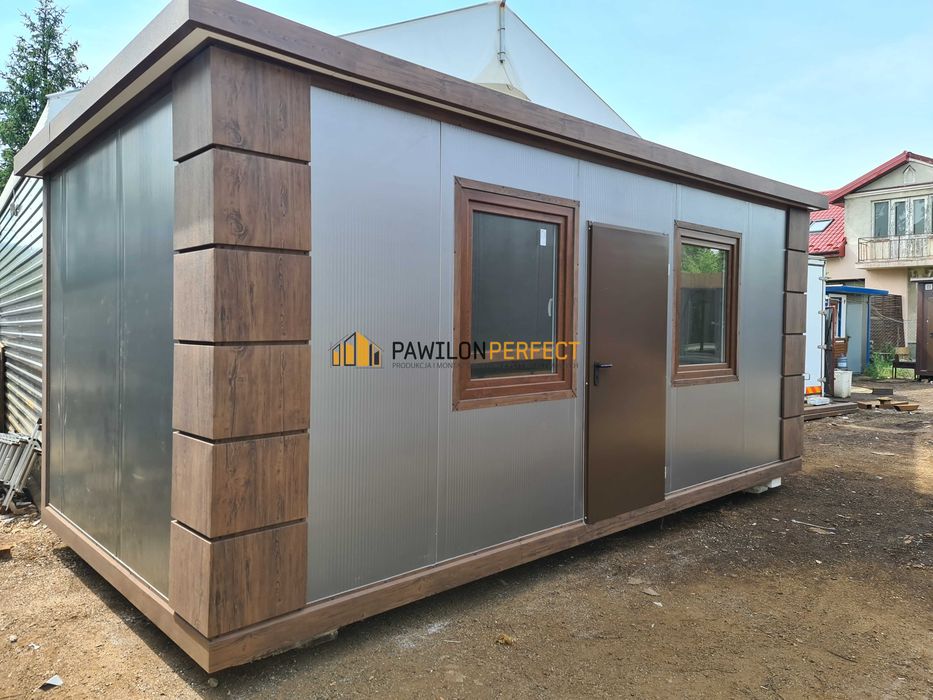 Domek Całoroczny Kontener Kwiaciarnia Biuro Komis Kiosk Sklep