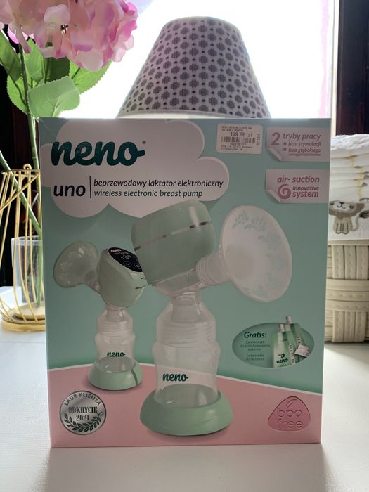 Laktator elektryczny Neno bezprzewodowy z dotykowym wyświetlaczem