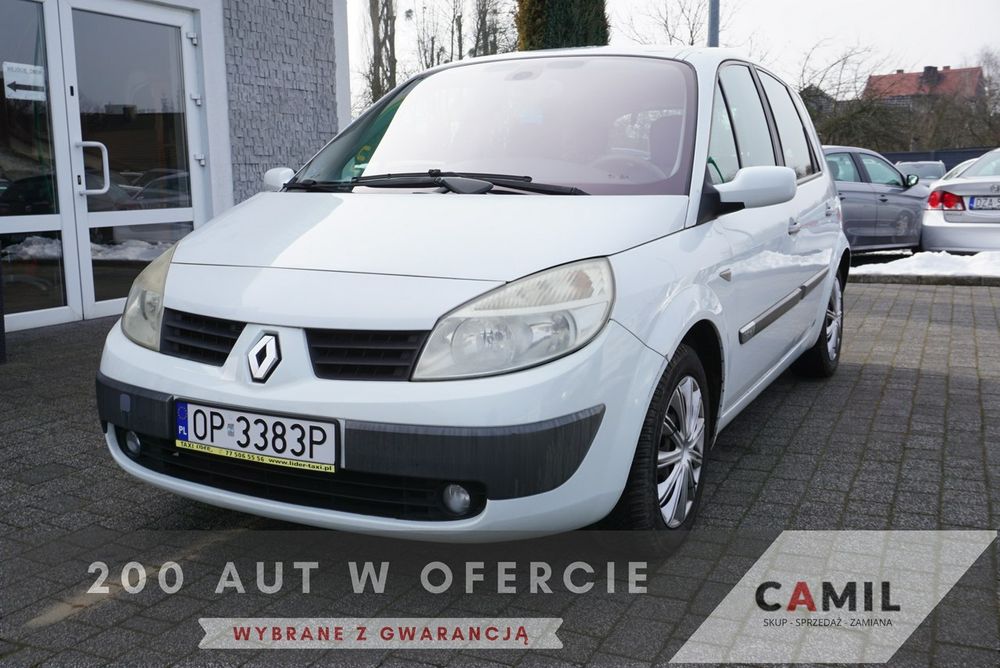 Renault Scenic 1.6 Benzyna+Gaz, zarejestrowany, ubezpieczony,