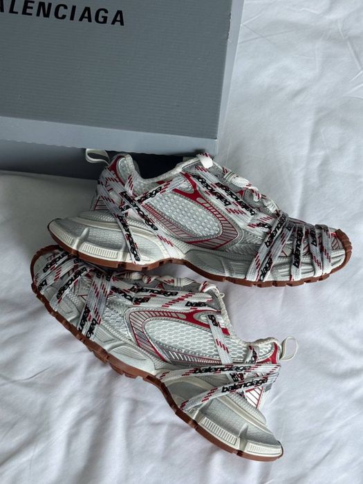 3XL Extreme Laces Red/White Logo 36-45