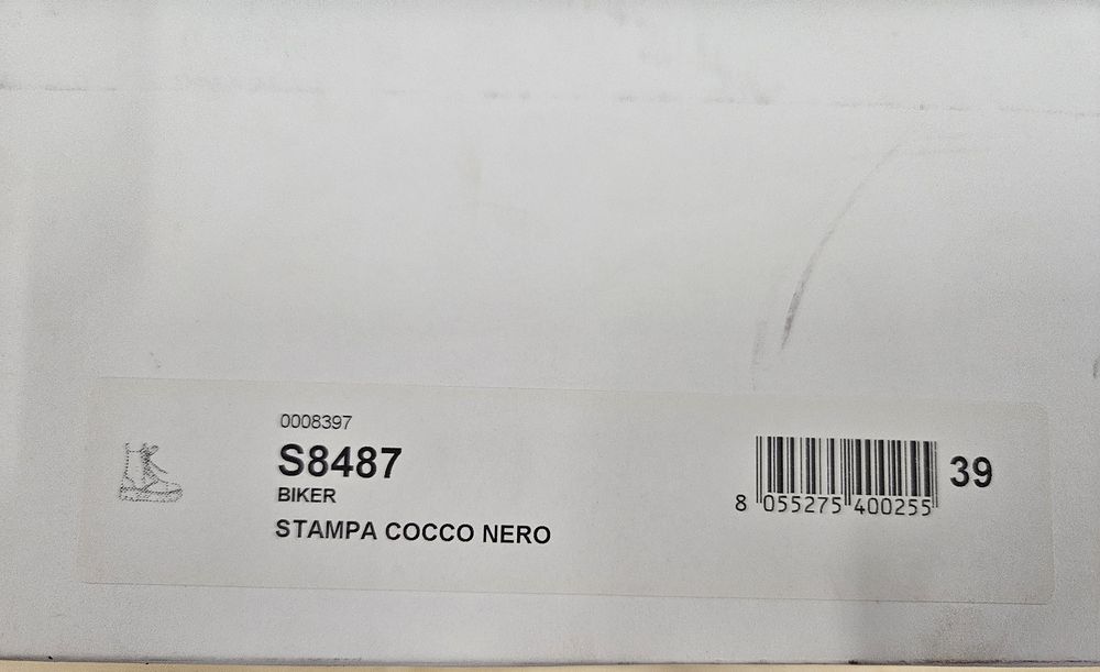 Czarne pomarańczowe buty wokery Sebastian Milano skóra