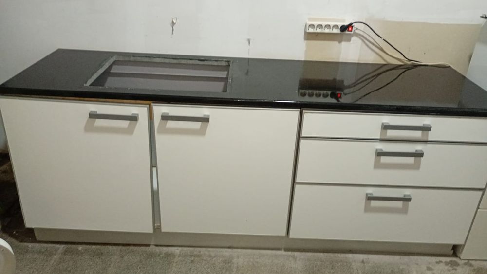 Móvel de cozinha bancada
