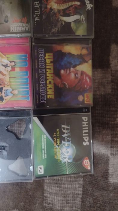 СД диски коробки