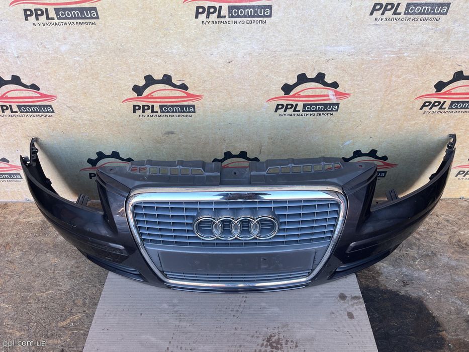 Audi A3 8P 05-08 Бампер передний решетка заглушка туманка 8P4807437
