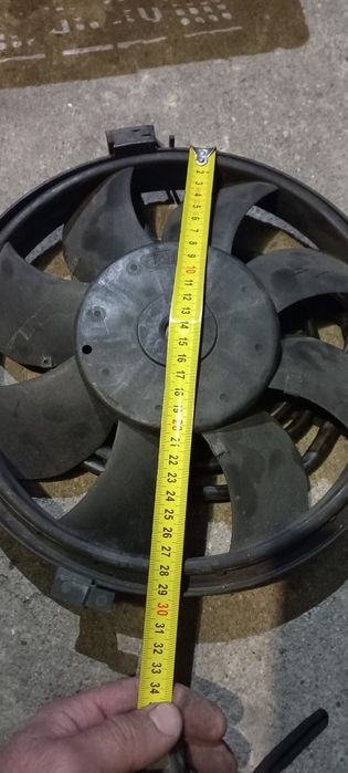 Ventoinha elétrica ar condicionado Audi A4 B5 VW ventoinha frente fibra