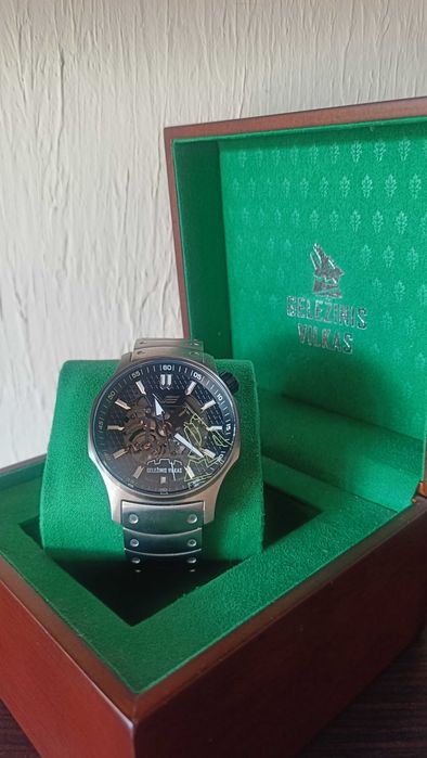 Zegarek Vostok Europe GELEŽINIS VILKAS "IRON WOLF" Limited Edition