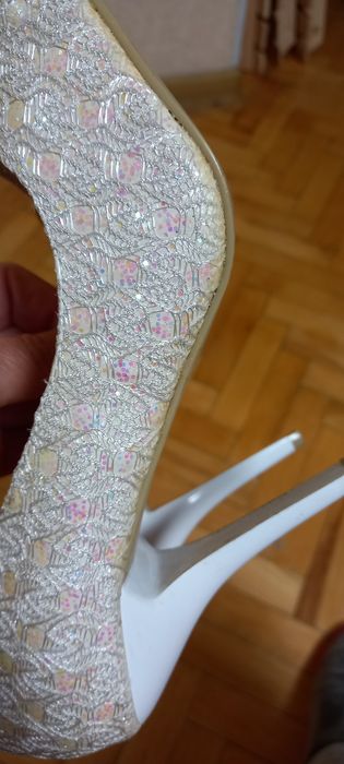 Свадебные нарядные туфли новые р 38