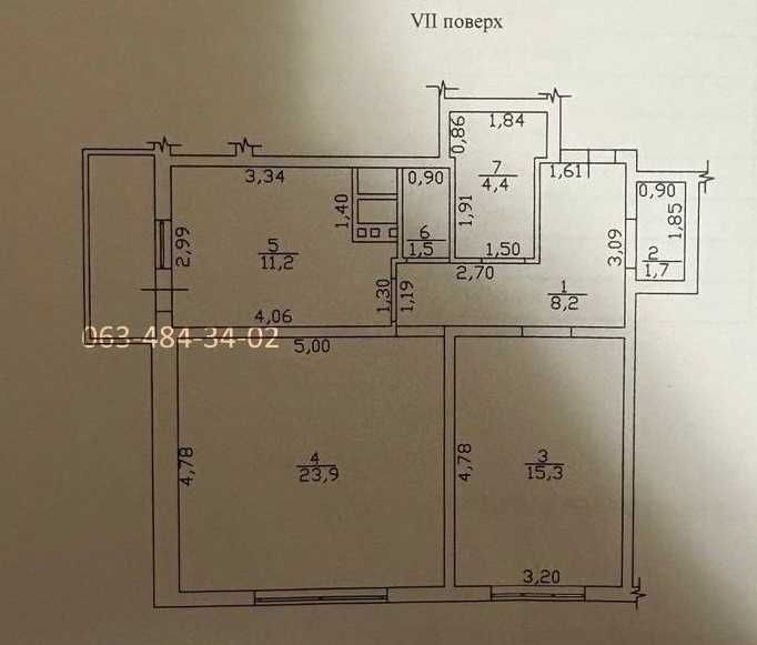 2-кімнатна квартира за адресою вул. Тіниста (площа 67,5 м²) - Atlanta.ua - фото 14