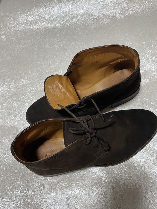 Чоловічі замшеві дезерти черевики Massimo Dutti