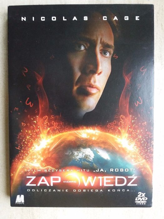 3 szt.: Filmy DVD: Zapowiedź Nicolas Cage, Super size me, The Reader