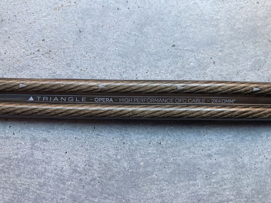 Triangle OS100 Opera 4,0mm cabo de coluna 2,5m (2 pares)