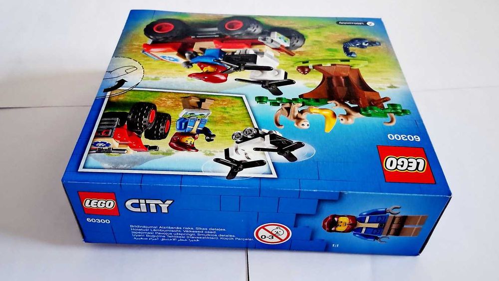 Lego City Jungle 60300 Wildlife Rescue ATV selado