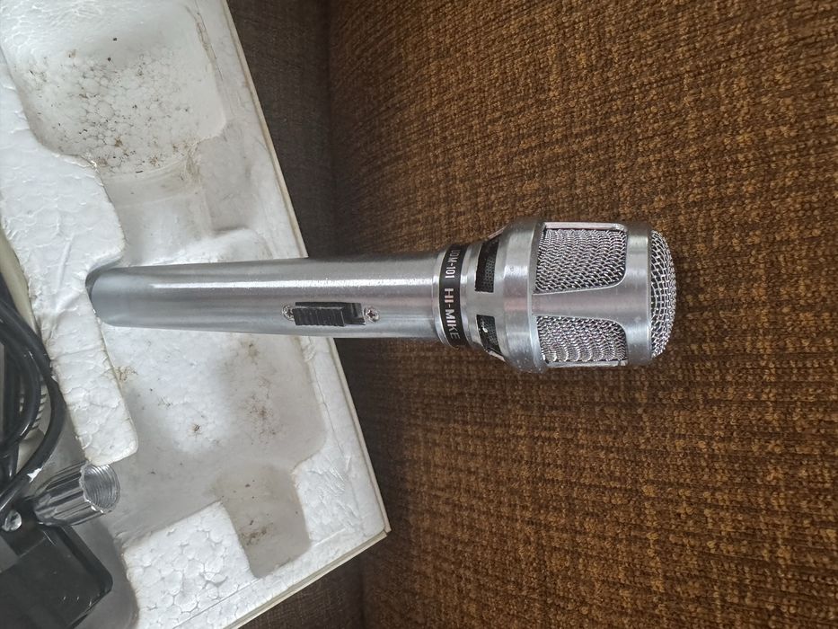 Teisco HI-MIKE UDM-101 mikrofon lata 60 antyk oryginalne opakowanie