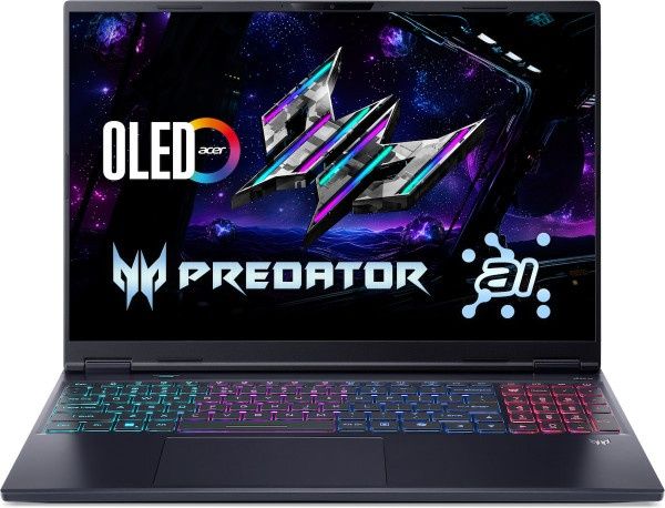 Ноутбук Acer Predator 16S AI U9-275HX/5070Ti/32gb/1Tb. Новий. Розпрод