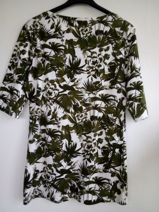 Blusa padrão verde - Tezenis - Tamanho L - Nova!